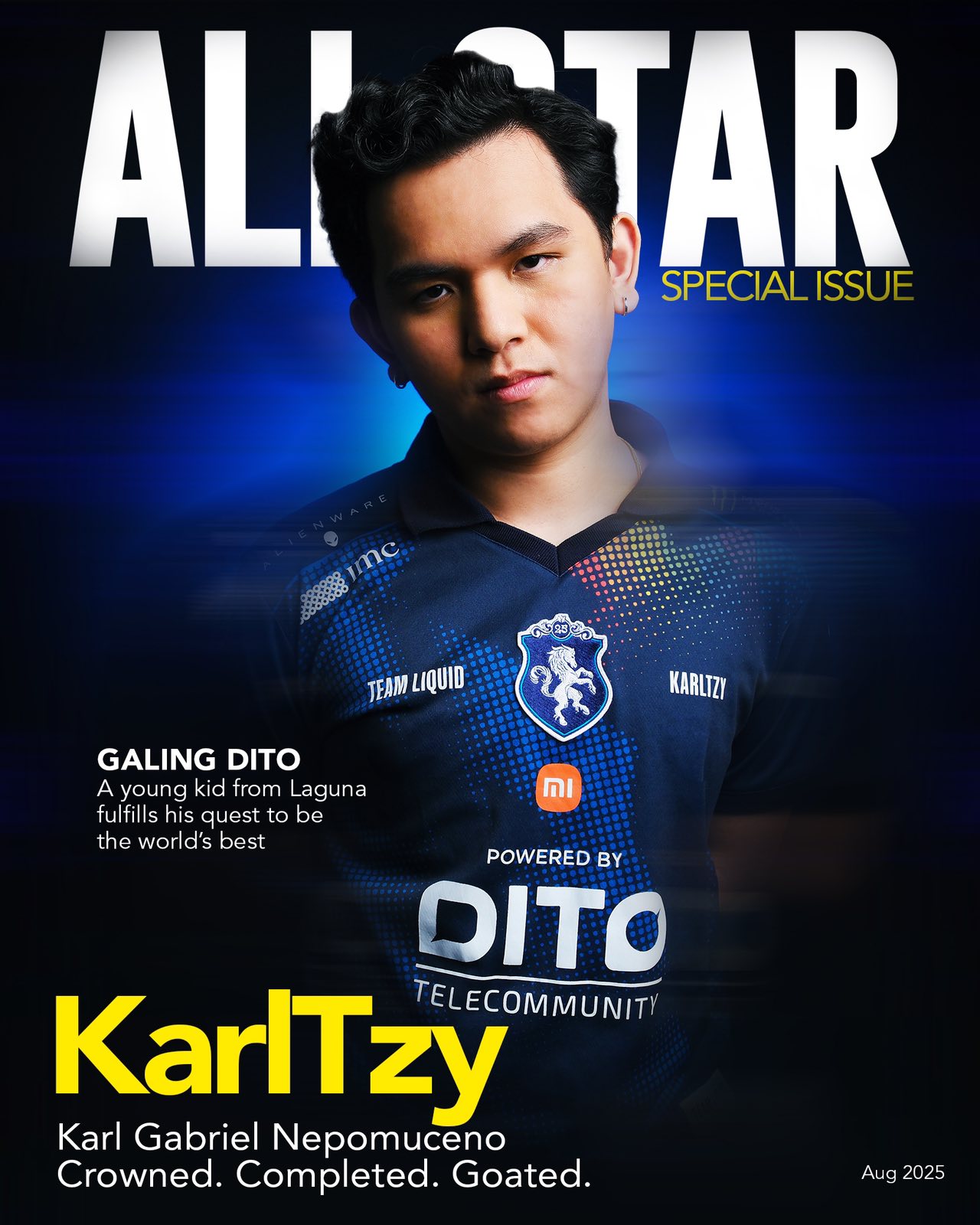 KarlTzy: Crowned. Completed. GOATED.